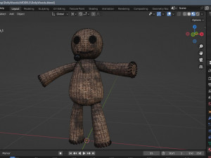 Dolly woodu 3D 모델