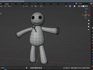 Dolly woodu 3D 모델