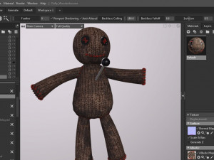 Dolly woodu 3D 모델