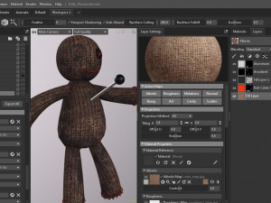 Dolly woodu 3D 모델