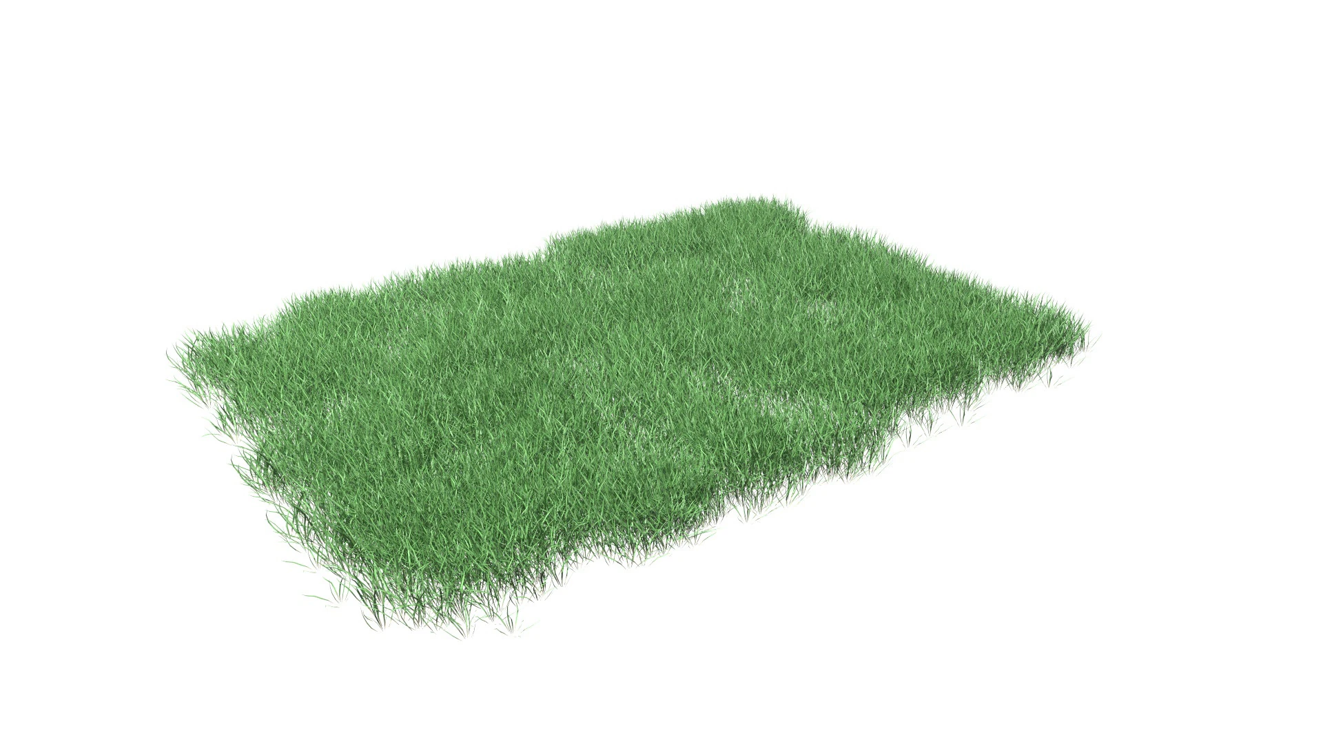 Lawn Grass Model for Exteriors 3D Model .c4d .max .obj .3ds .fbx .stl .blend 