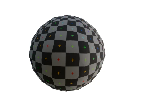 Stylized Low Poly Apple 3D Model