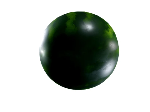 Stylized Watermelon Game-Ready 3D Model