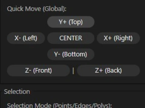 TurboAxis Tool Super Fast Axis Control in Cinema 4D 3D Model