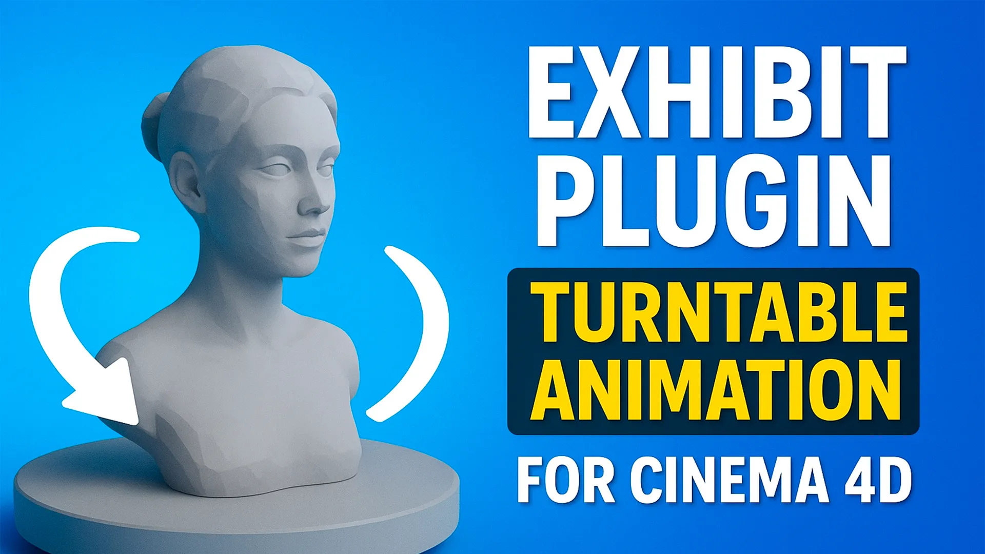 Create Professional Presentations in Seconds Cinema 4D Exhibit Plugin 3D Model .c4d .max .obj .3ds .fbx .stl .blend 