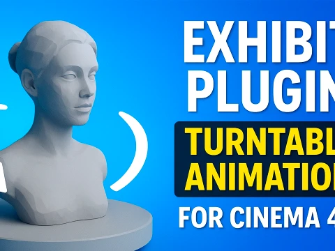 Create Professional Presentations in Seconds Cinema 4D Exhibit Plugin 3D Model