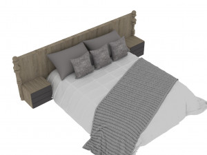 bed 3D Model