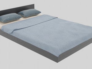modern bed Modèle 3D