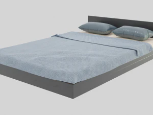 modern bed 3D Model