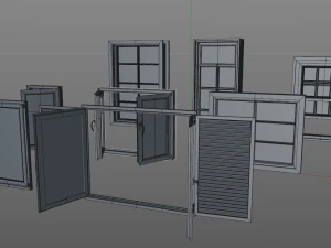 windows 3D Model