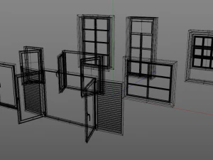 windows 3D Model