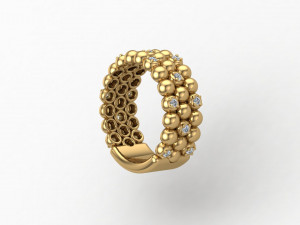 lumpy ring Model do druku 3D