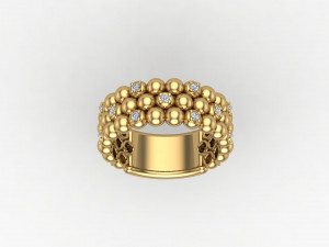 lumpy ring Model do druku 3D