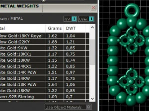 lumpy flowers pendant 3D Print Model
