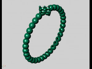 minimal lumpy flower ring 3D Print Model