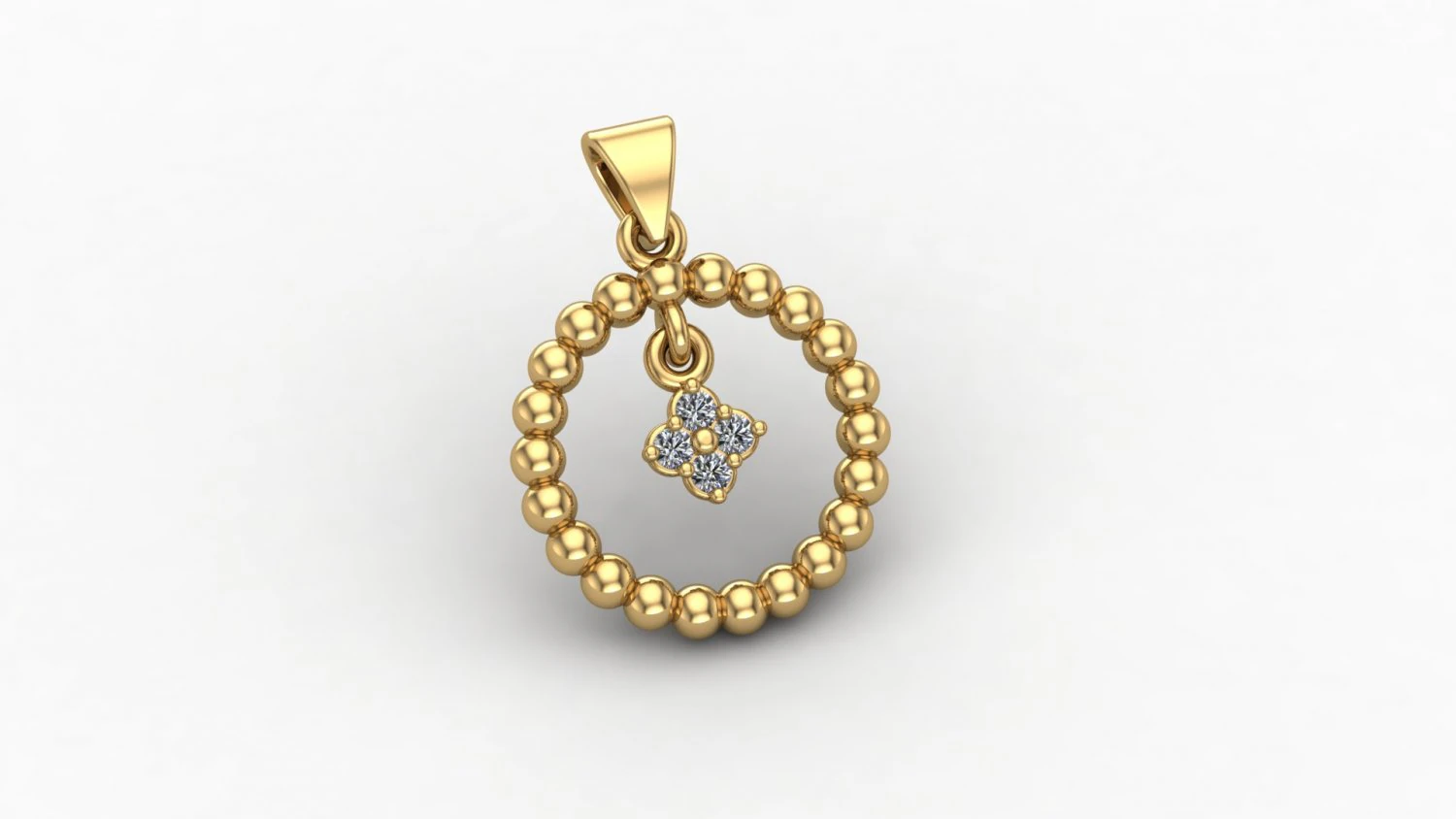 lumpy flowers pendant ii 3D Print Model .c4d .max .obj .3ds .fbx .stl .blend 