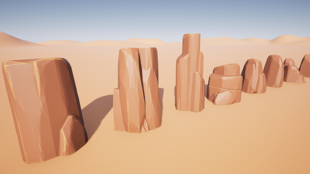 Stylized Desert Sand Material Pack in Materials - UE Marketplace