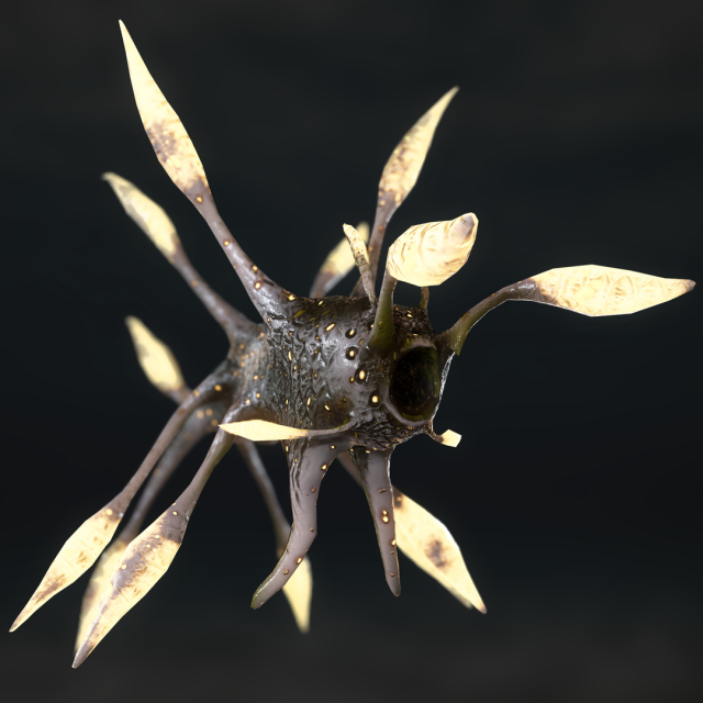 luminous monster Model 3D .c4d .max .obj .3ds .fbx .stl .blend 