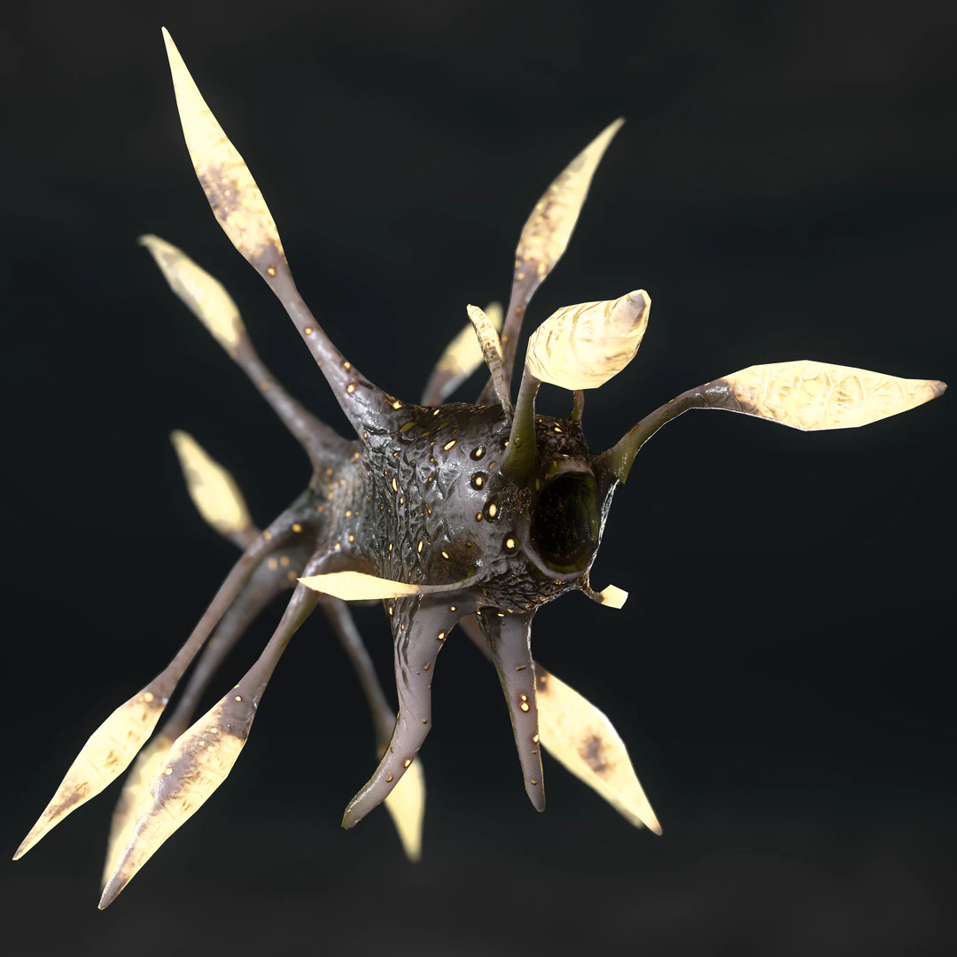 luminous monster 3D Model .c4d .max .obj .3ds .fbx .stl .blend 