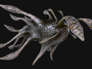 luminous monster Model 3D