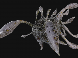 luminous monster Model 3D