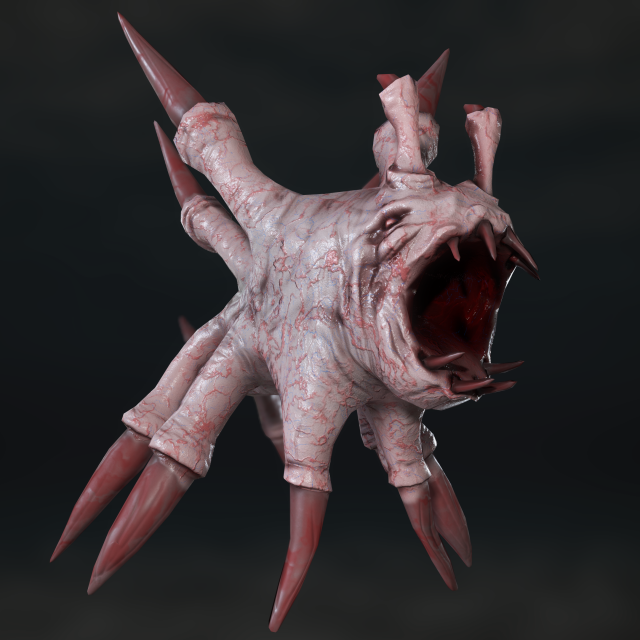 bone monster Model 3D .c4d .max .obj .3ds .fbx .stl .blend 