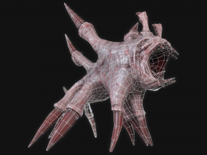 bone monster Model 3D