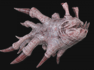 bone monster Model 3D