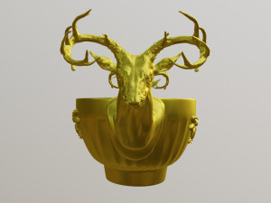 scythian gold bowl Modèle 3D