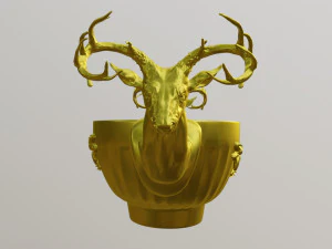 scythian gold bowl 3D Model