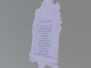 house amulet 3D-Modell