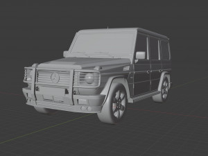 mercedes benz gelandewagen 3D 모델