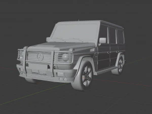 メルセデスベンツ ゲレンデワーゲン 3Dモデル