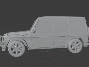 mercedes benz gelandewagen Model 3D