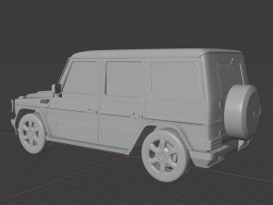 mercedes benz gelandewagen Model 3D