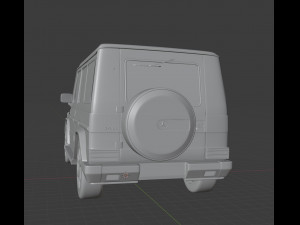 mercedes benz gelandewagen Model 3D