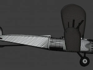 biplan 3D Model