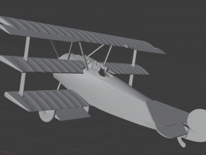 fokker 3D 模型