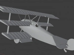 fokker 3D Model