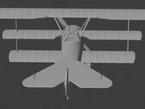 fokker 3D Model