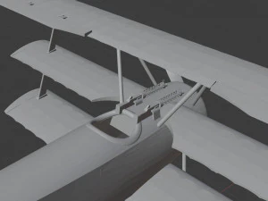 fokker 3D Model