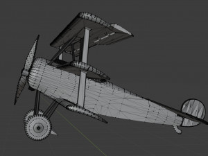 fokker 3D 模型