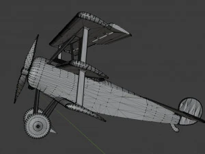 fokker 3D Model