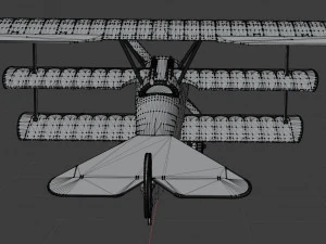 fokker 3D Model