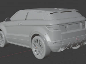 Range Rover Evoque 3D Modell