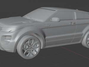 range rover evoque Modèle 3D