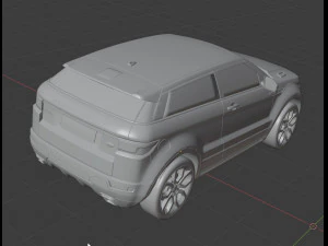 Range Rover Evoque 3D Modell