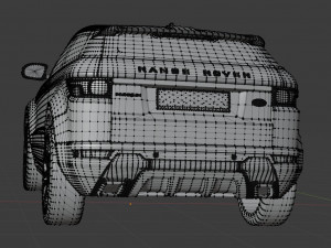 range rover evoque Modèle 3D