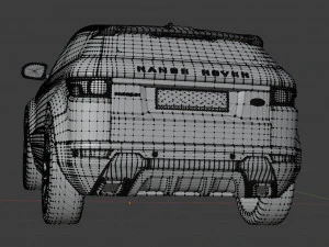 Range Rover Evoque 3D Modell