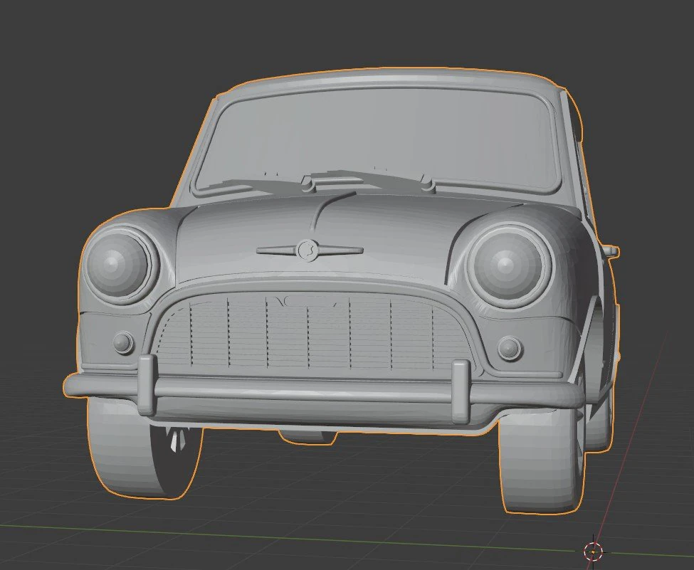 英国の車 3Dモデル .c4d .max .obj .3ds .fbx .stl .blend 